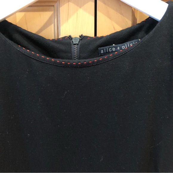 Alice and Olivia black peplum dress - Picture 4 of 4